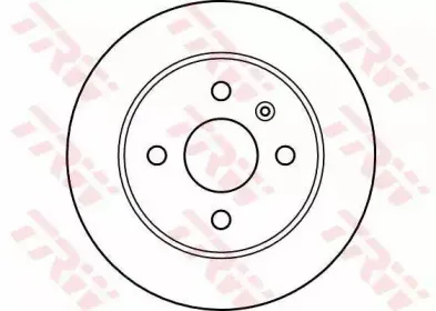 DF4050 TRW Тормозной диск