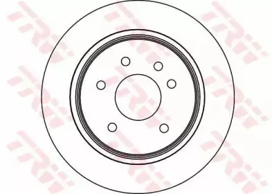 DF4094 TRW Тормозной диск
