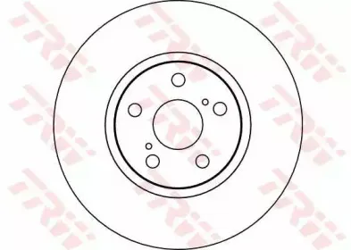DF4100 TRW Тормозной диск