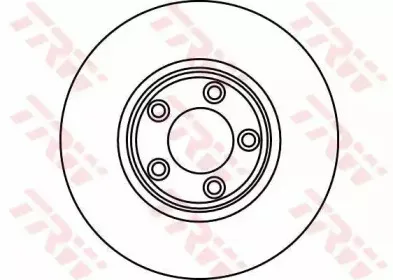DF4106 TRW Тормозной диск