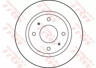 DF4127 TRW Тормозной диск