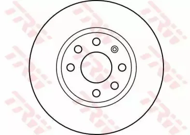 DF4165 TRW Тормозной диск
