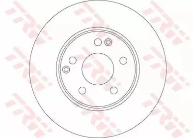 DF4180 TRW Тормозной диск