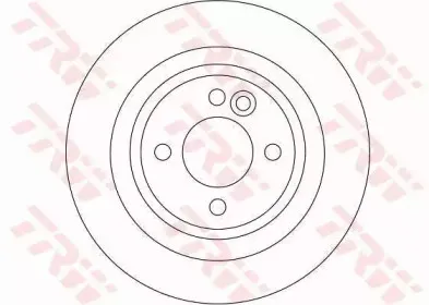 DF4197 TRW Тормозной диск
