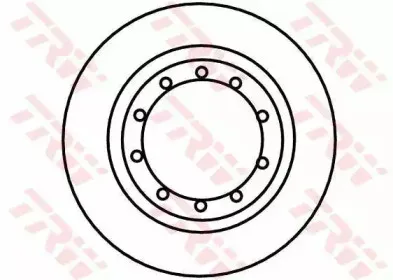 DF4329 TRW Тормозной диск