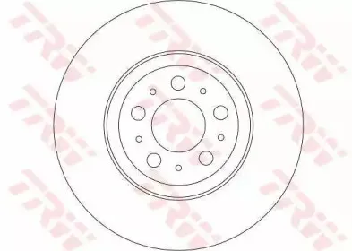 DF4339 TRW Тормозной диск