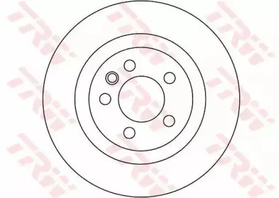 DF4343S TRW Тормозной диск