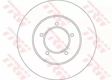 DF4347 TRW Тормозной диск