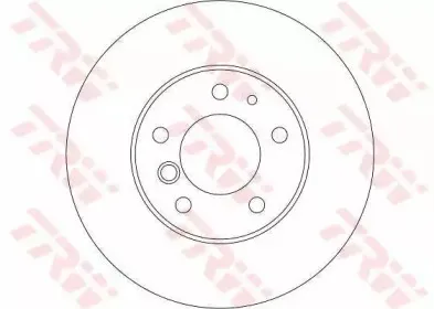DF4348 TRW Тормозной диск