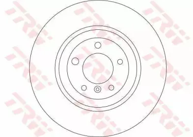 DF4350S TRW Тормозной диск