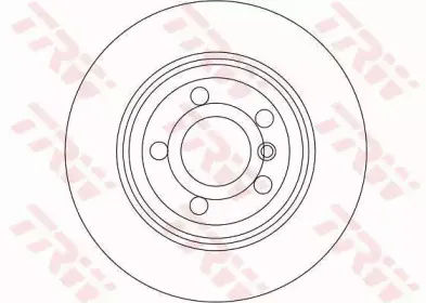 DF4388 TRW Тормозной диск
