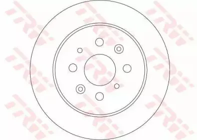 DF4401 TRW Тормозной диск