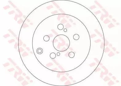DF4417 TRW Тормозной диск