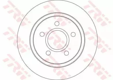 DF4425 TRW Тормозной диск