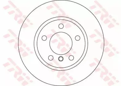 DF4449 TRW Тормозной диск