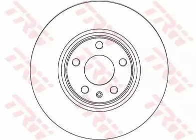 DF4470 TRW Тормозной диск