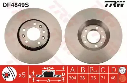 DF4849S TRW