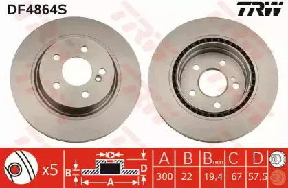 DF4864S TRW