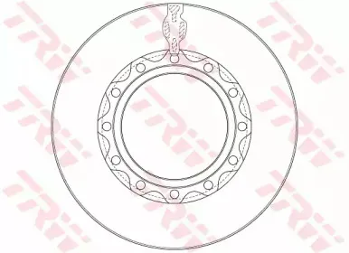 DF5066S TRW Тормозной диск