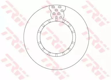 DF5085S TRW Тормозной диск