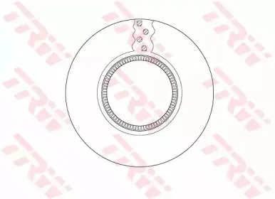 DF5091S TRW Тормозной диск
