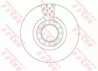 DF5098S TRW Тормозной диск