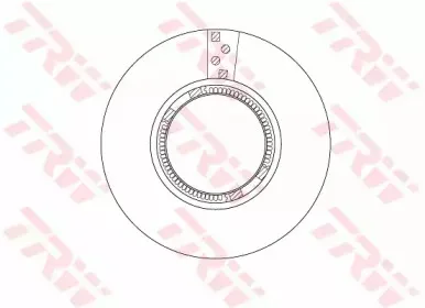 DF5119S TRW Тормозной диск