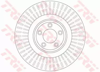 DF6146S TRW Тормозной диск