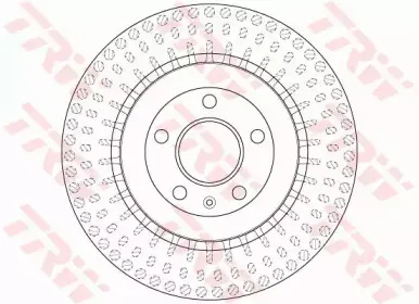 DF6175S TRW Тормозной диск