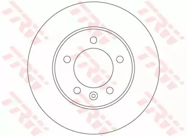 DF6179 TRW Тормозной диск