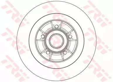 DF6202BS TRW Тормозной диск