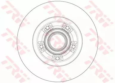 DF6203BS TRW Тормозной диск
