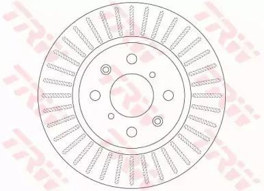 DF6232 TRW Тормозной диск