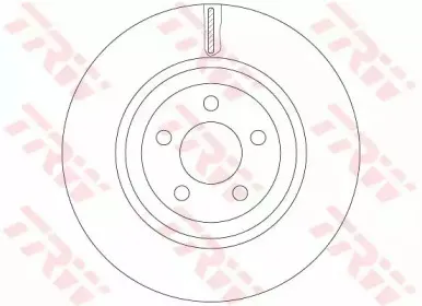 DF6244S TRW Тормозной диск