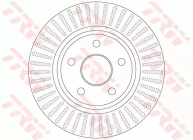DF6251 TRW Тормозной диск