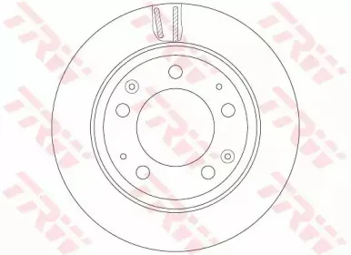 DF6280S TRW Тормозной диск