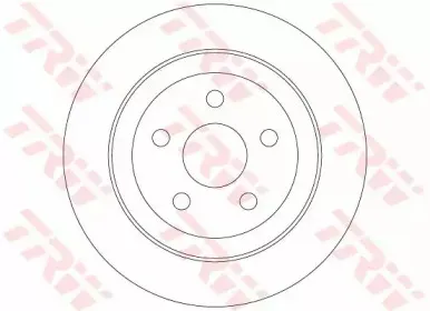 DF6282 TRW Тормозной диск