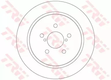 DF6290 TRW Тормозной диск