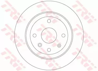 DF6360 TRW Тормозной диск