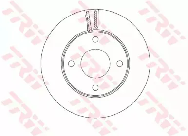 DF6417 TRW Тормозной диск