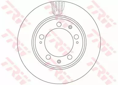 DF6484S TRW Тормозной диск