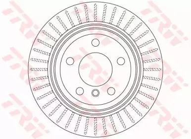 DF6513S TRW Тормозной диск