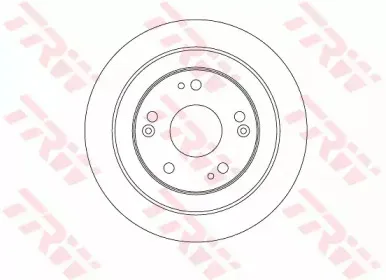DF6526 TRW Тормозной диск