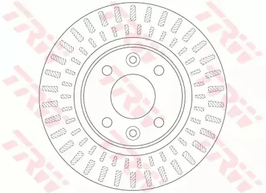 DF6534 TRW Тормозной диск