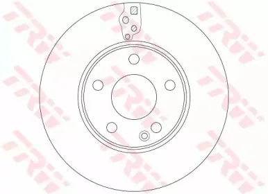 DF6548 TRW Тормозной диск