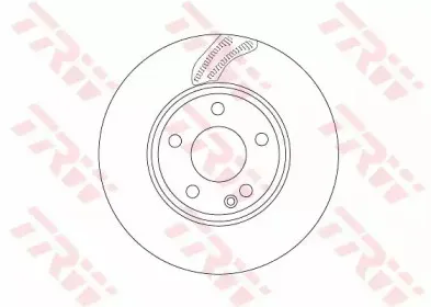 DF6591 TRW Тормозной диск