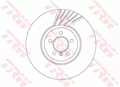 DF6613S TRW Тормозной диск