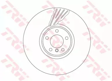 DF6618S TRW Тормозной диск