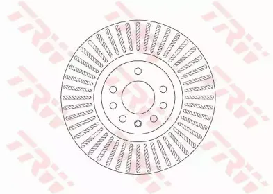 DF6677S TRW Тормозной диск