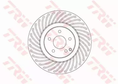 DF6682S TRW Тормозной диск